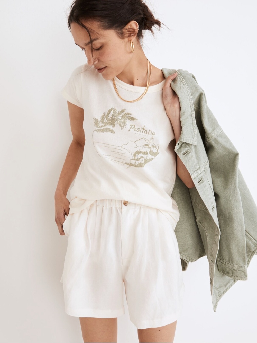 Madewell Positano Softfade Cotton Perfect Vintage Tee